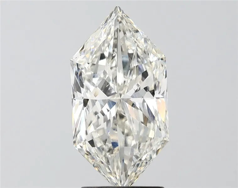 2.50ct Hexagonal Lab Grown Diamond (Colour G, Clarity VS2, IGI Certified)