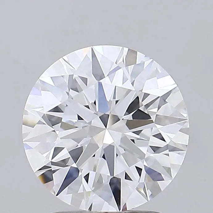 2.50ct Round Lab Grown Diamond (Colour D, Clarity FL, Cut ID, IGI Certified)