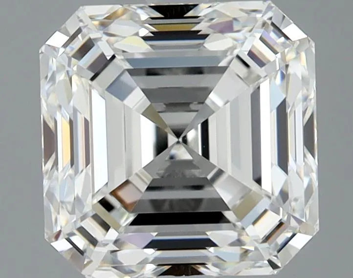 2.51ct Asscher Natural Diamond (Colour H, Clarity VVS2, GIA Certified)