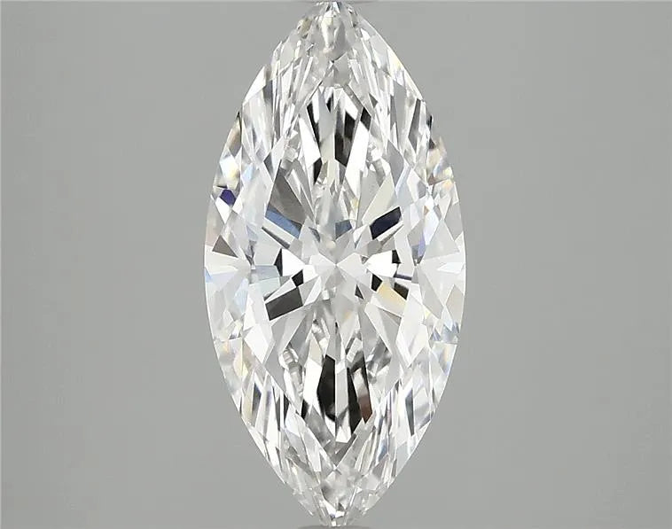 2.51ct Marquise Lab Grown Diamond (Colour E, Clarity VVS2, IGI Certified)
