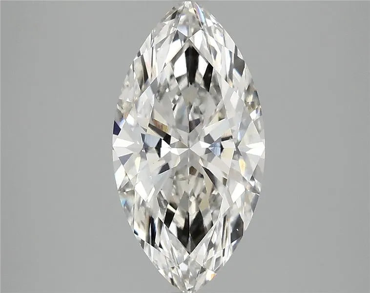 2.51ct Marquise Lab Grown Diamond (Colour G, Clarity VS2, IGI Certified)