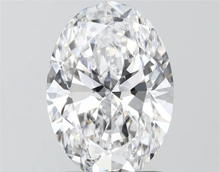 2.53ct Oval Lab Grown Diamond (Colour D, Clarity IF, IGI Certified)