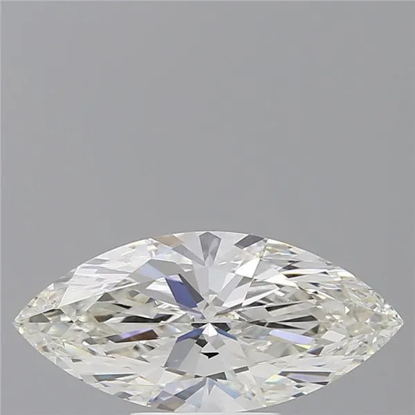2.57ct Marquise Lab Grown Diamond (Colour H, Clarity VVS2, IGI Certified)