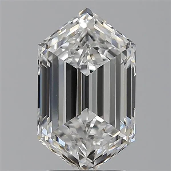 2.58ct Hexagonal Lab Grown Diamond (Colour E, Clarity IF, IGI Certified)