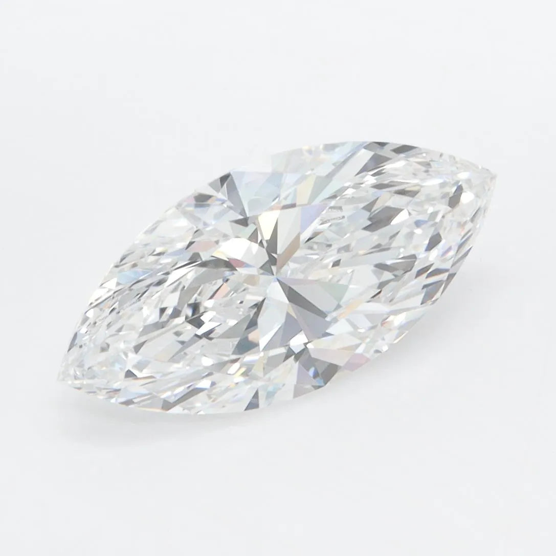 2.74ct Marquise Lab Grown Diamond (Colour D, Clarity IF, IGI Certified)
