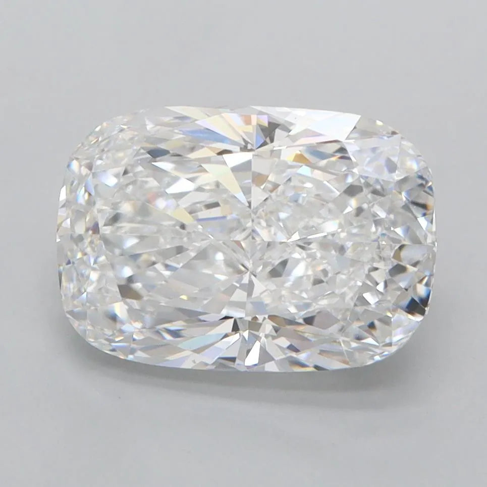 2.93ct Cushion modified Lab Grown Diamond (Colour D, Clarity FL, IGI Certified)