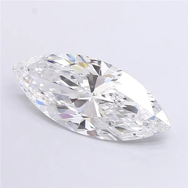 2.99ct Marquise Lab Grown Diamond (Colour D, Clarity IF, IGI Certified)