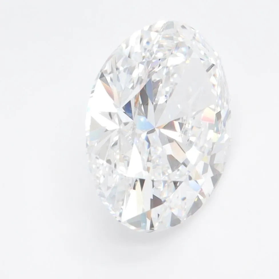 3.00ct Oval Lab Grown Diamond (Colour D, Clarity IF, IGI Certified)