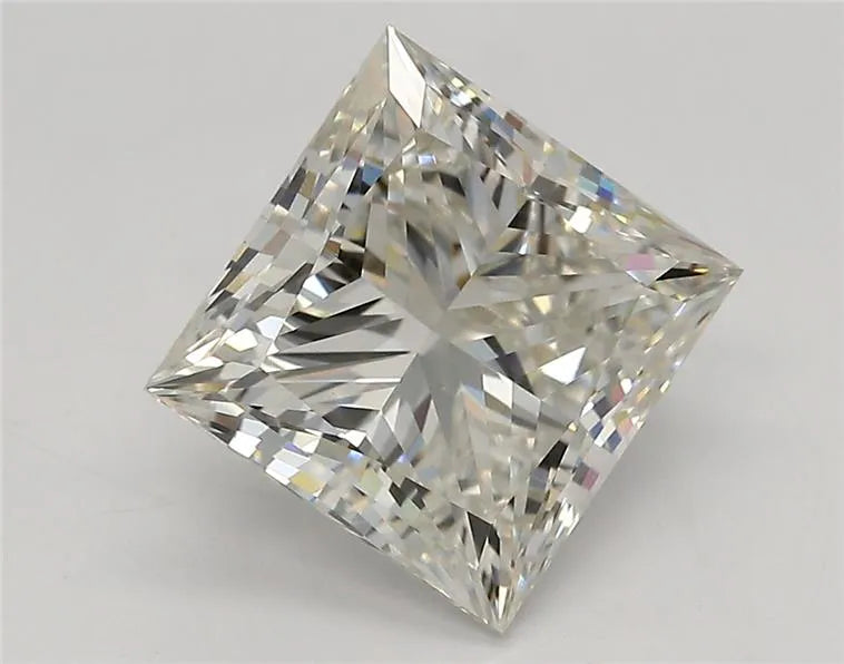 3.00ct Princess Lab Grown Diamond (Colour G, Clarity VVS2, IGI Certified)