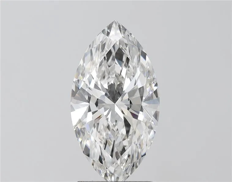 3.01ct Marquise Lab Grown Diamond (Colour G, Clarity VS1, GIA Certified)