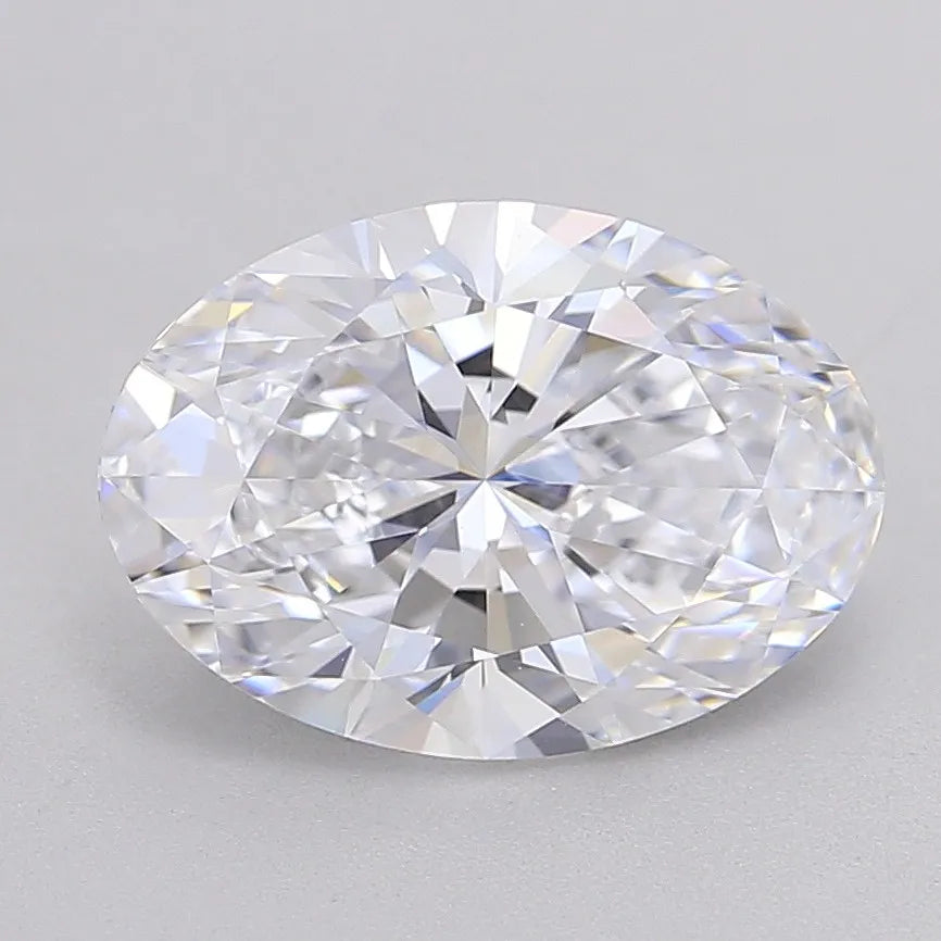 3.01ct Oval Lab Grown Diamond (Colour D, Clarity FL, Cut EX, IGI Certified)