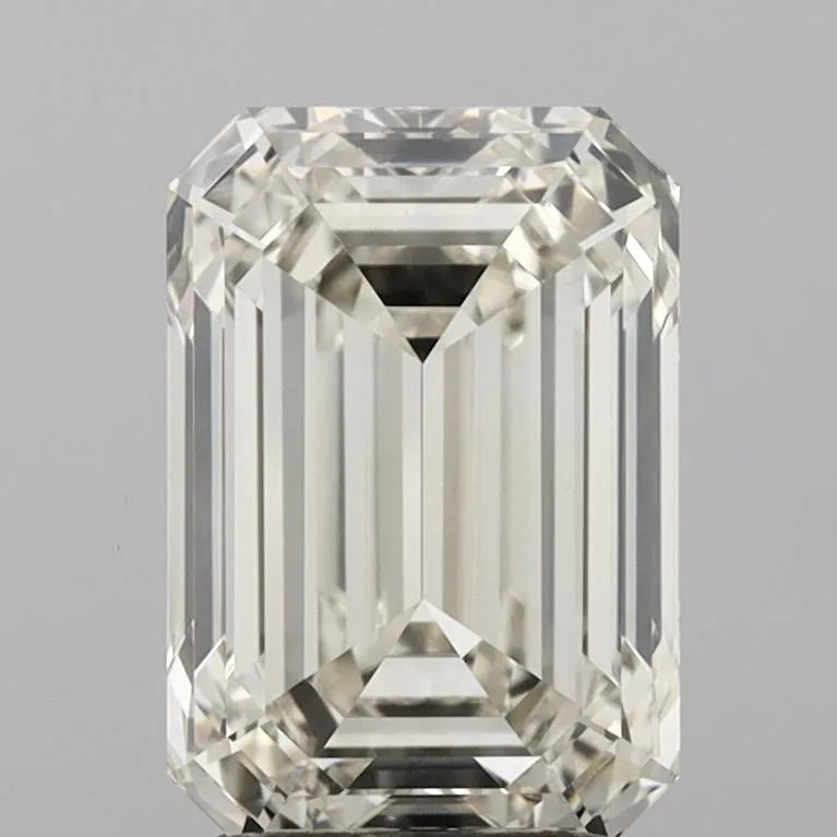 3.02ct Emerald Natural Diamond (Colour J, Clarity VVS2, Cut VG, IGI Certified)