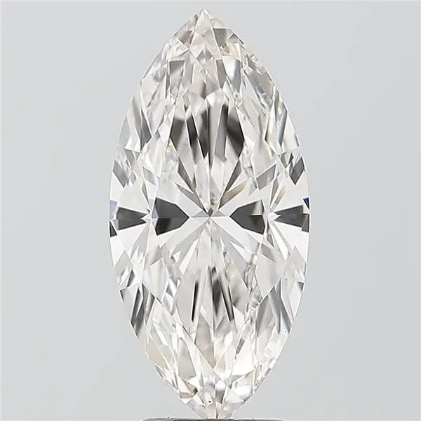 3.02ct Marquise Lab Grown Diamond (Colour G, Clarity VVS2, IGI Certified)