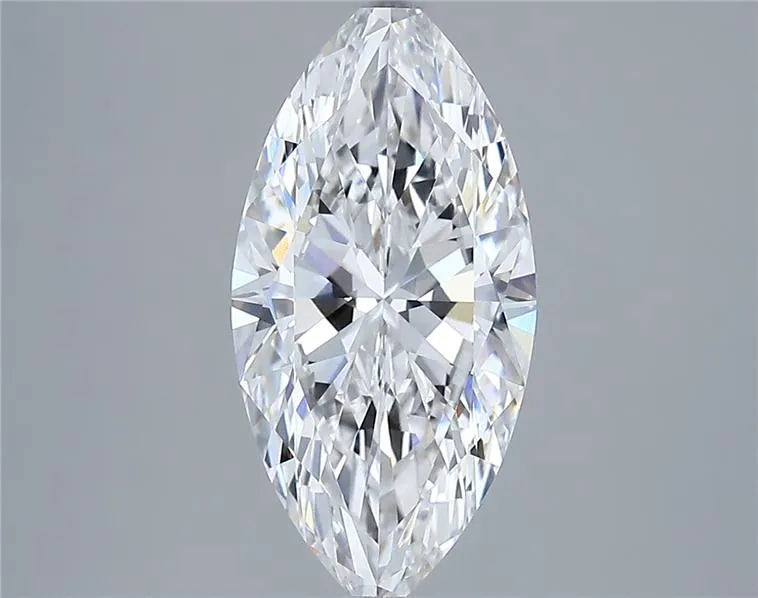 3.04ct Marquise Lab Grown Diamond (Colour D, Clarity VVS1, IGI Certified)