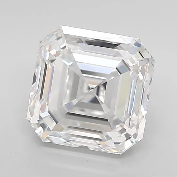 3.05ct Asscher Lab Grown Diamond (Colour D, Clarity IF, Cut EX, IGI Certified)