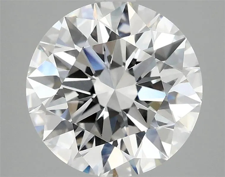 3.05ct Round Lab Grown Diamond (Colour E, Clarity VVS2, Cut ID, IGI Certified)