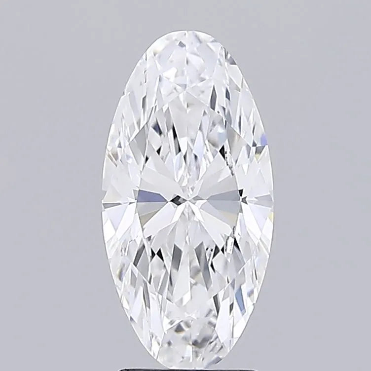 3.06ct Oval Lab Grown Diamond (Colour D, Clarity VVS1, IGI Certified)