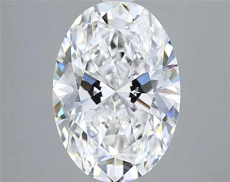 3.06ct Oval Lab Grown Diamond (Colour E, Clarity VVS2, IGI Certified)