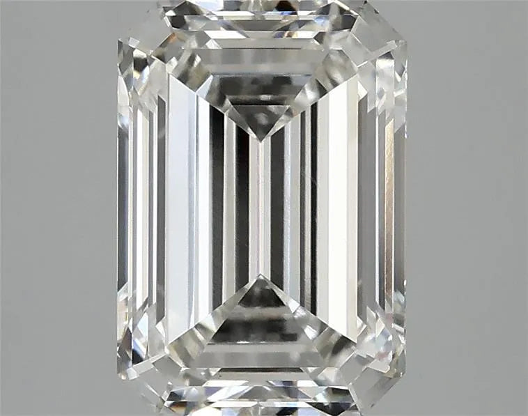 3.09ct Emerald Lab Grown Diamond (Colour G, Clarity VS1, IGI Certified)