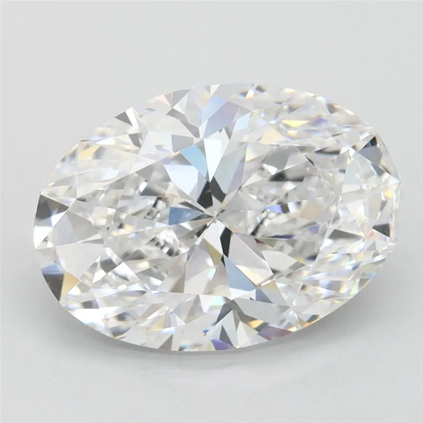 3.21ct Oval Lab Grown Diamond (Colour D, Clarity IF, IGI Certified)