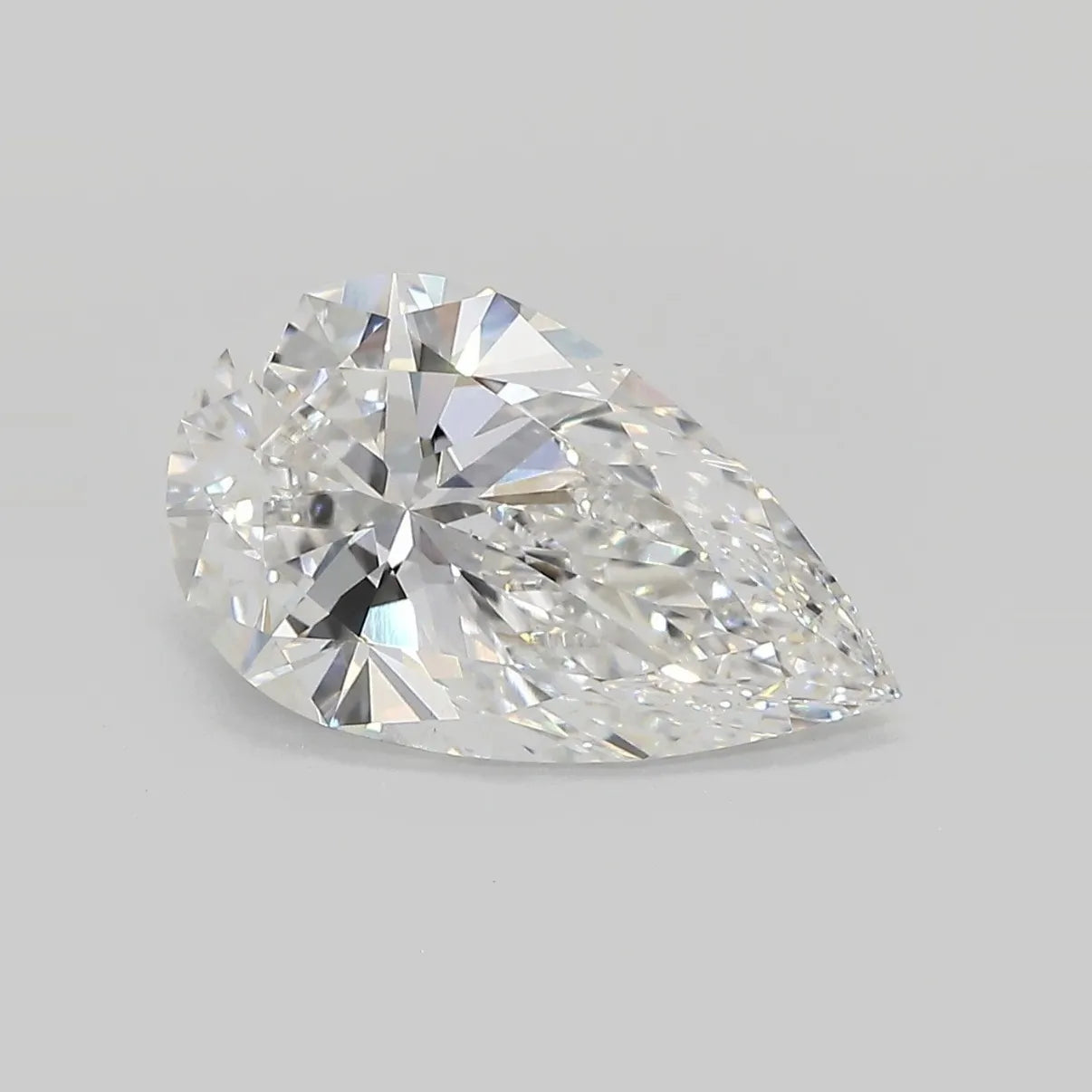 3.37ct Pear Lab Grown Diamond (Colour D, Clarity VS1, IGI Certified)