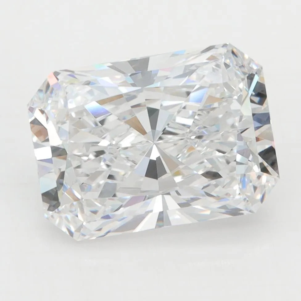 3.47ct Radiant Lab Grown Diamond (Colour D, Clarity IF, IGI Certified)