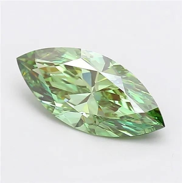 3.50ct Marquise Lab Grown Diamond (Colour Fancy Vivid Green, Clarity VVS2, IGI Certified)