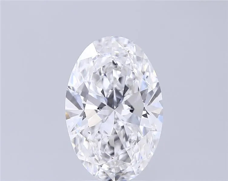 3.51ct Oval Lab Grown Diamond (Colour E, Clarity VS2, IGI Certified)