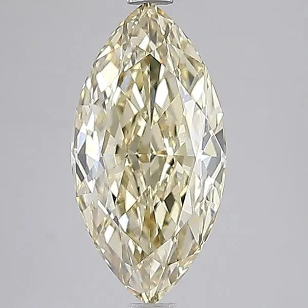 3.53ct Marquise Lab Grown Diamond (Colour Fancy Yellow, Clarity VS1, IGI Certified)