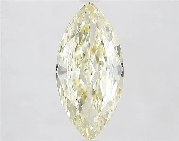 3.55ct Marquise Lab Grown Diamond (Colour Fancy Light Yellow, Clarity VVS2, IGI Certified)