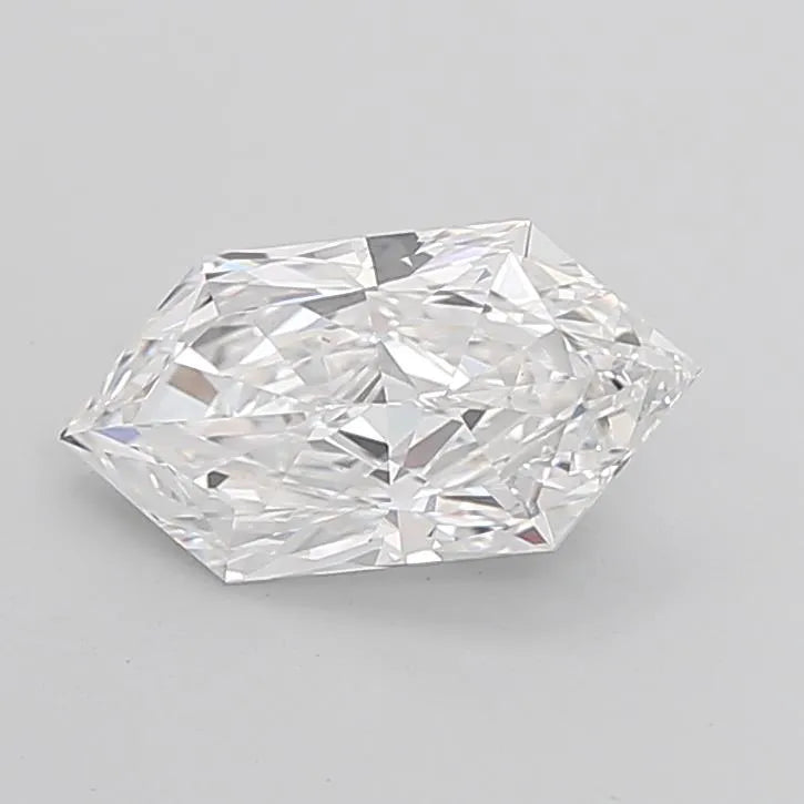 3.61ct Hexagonal Lab Grown Diamond (Colour D, Clarity VVS2, IGI Certified)