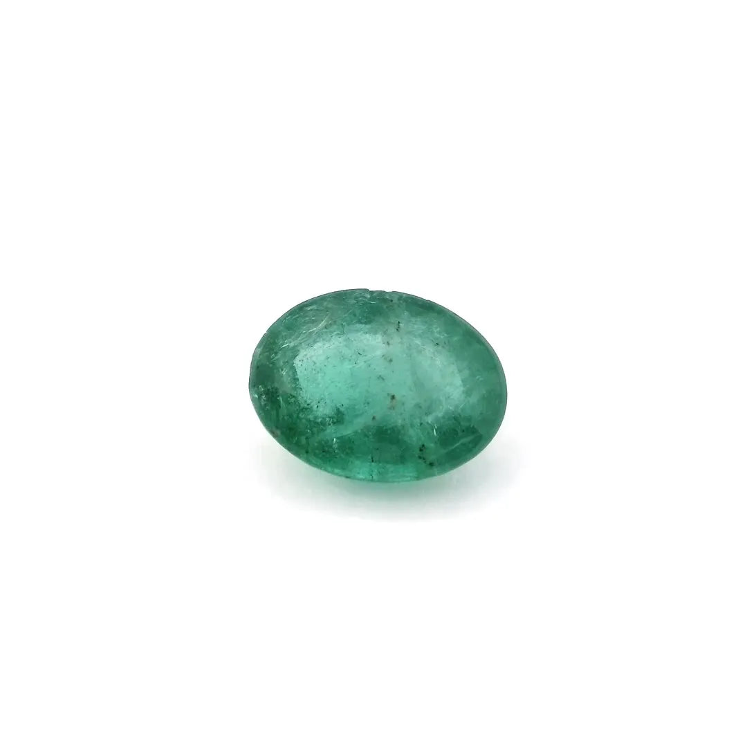 3.61ct Oval Natural Emerald (Colour Green, Clarity Slightly Included, Cut Faceted)