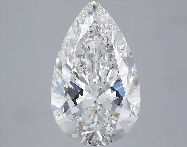 3.73ct Pear Lab Grown Diamond (Colour F, Clarity VVS2, IGI Certified)