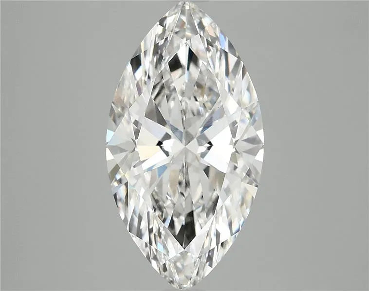 3.75ct Marquise Lab Grown Diamond (Colour F, Clarity VVS2, IGI Certified)