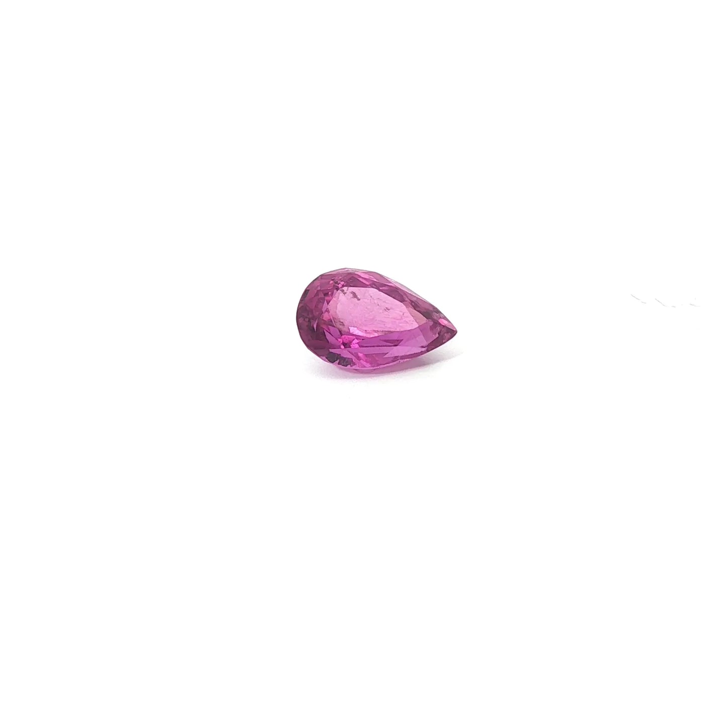 3.75ct Pear Natural Sapphire (Colour Purple, Clarity Slightly Included, Cut Faceted)