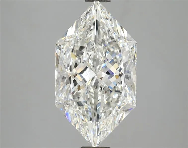 3.78ct Hexagonal Lab Grown Diamond (Colour E, Clarity VVS2, IGI Certified)