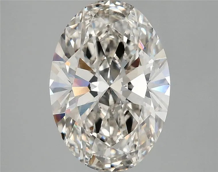 3.80ct Oval Lab Grown Diamond (Colour H, Clarity VVS2, IGI Certified)