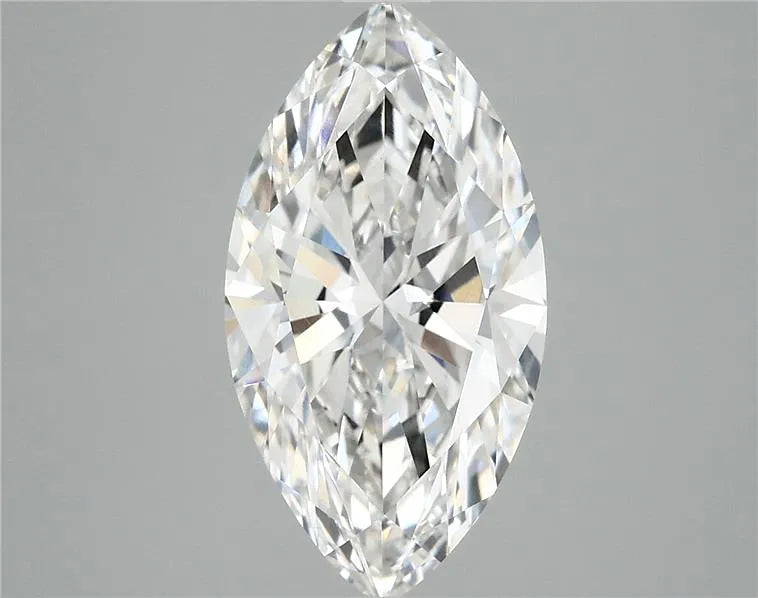 3.86ct Marquise Lab Grown Diamond (Colour F, Clarity VVS2, IGI Certified)