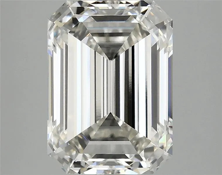 3.87ct Emerald Lab Grown Diamond (Colour H, Clarity VVS2, IGI Certified)