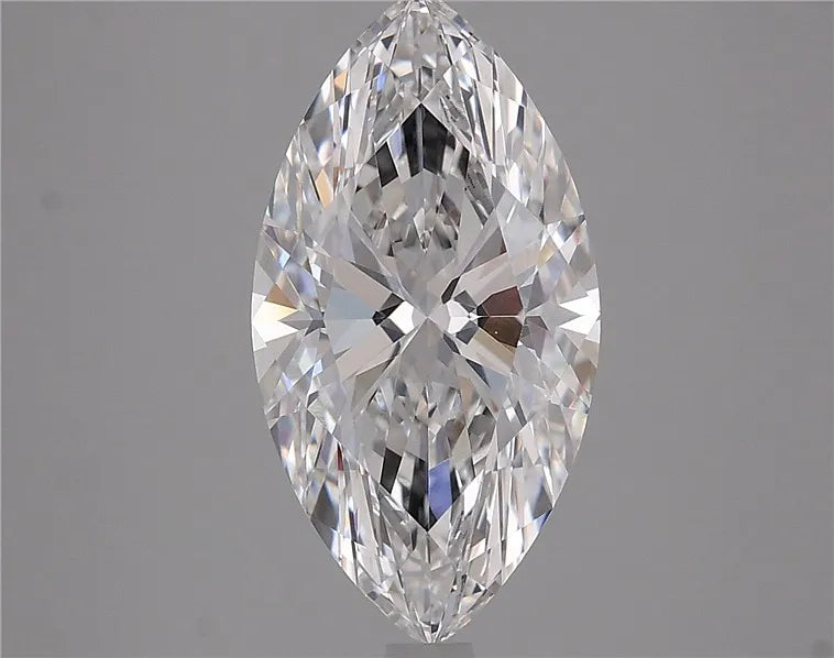 3.88ct Marquise Lab Grown Diamond (Colour D, Clarity VVS2, IGI Certified)
