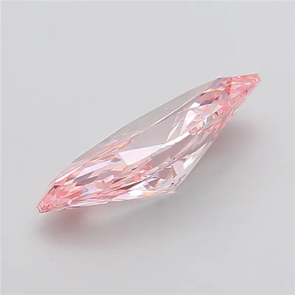 4.01ct Marquise Lab Grown Diamond (Colour Fancy Vivid Pink, Clarity VVS1, IGI Certified)