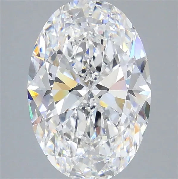 4.02ct Oval Lab Grown Diamond (Colour E, Clarity VVS1, IGI Certified)