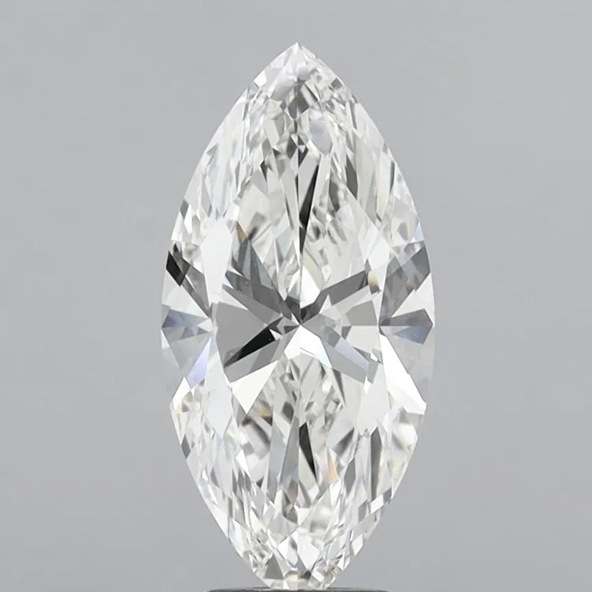 4.04ct Marquise Lab Grown Diamond (Colour G, Clarity VVS2, IGI Certified)
