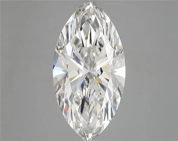 4.05ct Marquise Lab Grown Diamond (Colour F, Clarity VVS1, IGI Certified)