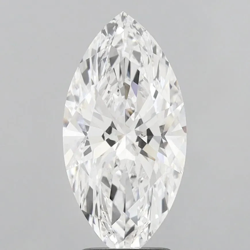 4.06ct Marquise Lab Grown Diamond (Colour D, Clarity VVS1, IGI Certified)
