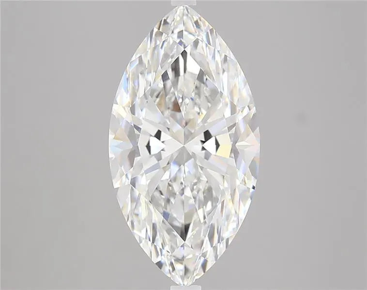 4.06ct Marquise Lab Grown Diamond (Colour E, Clarity VVS2, IGI Certified)