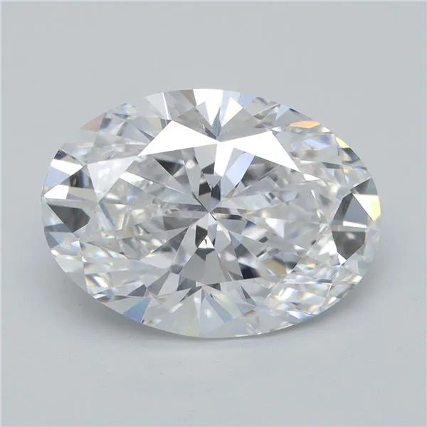 4.19ct Oval Lab Grown Diamond (Colour F, Clarity VVS2, GIA Certified)