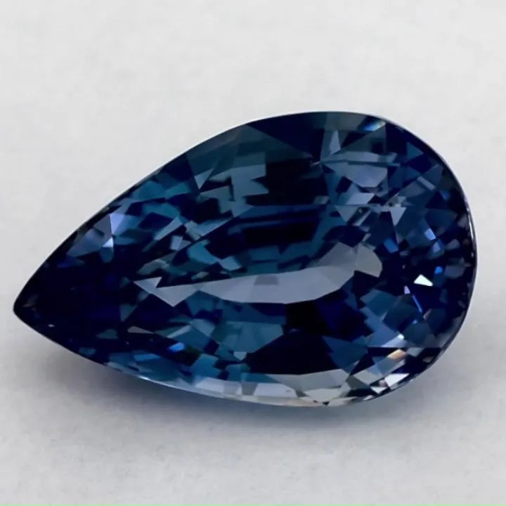 4.55ct Pear Natural Sapphire (Colour Blue, Clarity Eye Clean, Cut Faceted)