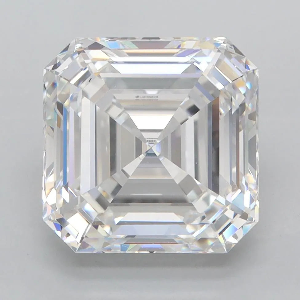 4.73ct Asscher Lab Grown Diamond (Colour D, Clarity FL, IGI Certified)