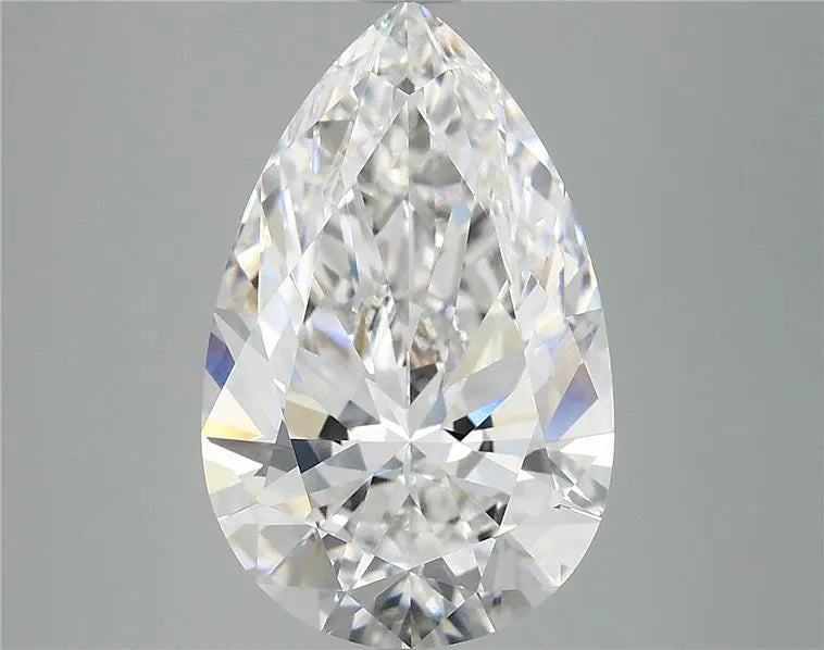 4.73ct Pear Lab Grown Diamond (Colour D, Clarity VVS2, IGI Certified)
